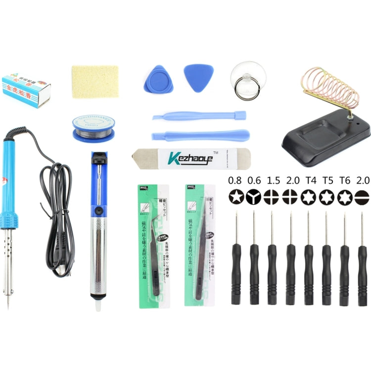 JIAFA JF-8120 22 in 1 Soldering Iron Tool Set,Voltage: 220V,Rated Power:30W