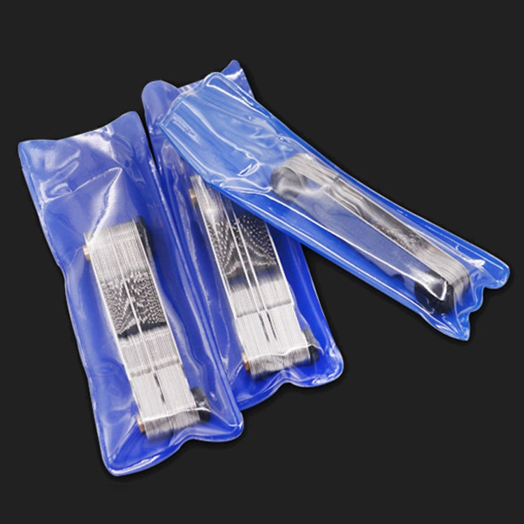 51 PCS US Screw Pitch Thread Blades 60 Degrees CR Stainless Steel Thread Gauge