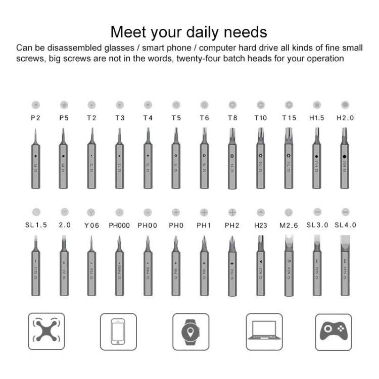 A-012 Rechargeable Lithium Battery Rechargeable Electric Drill Cordless Screwdriver Set with 8 Gear Torsion