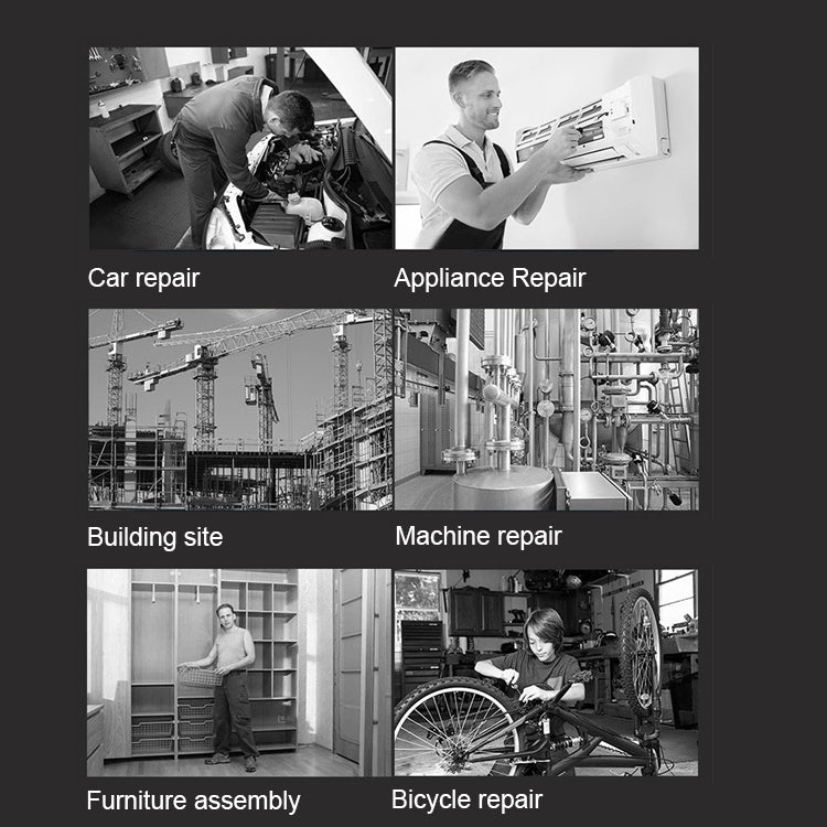 180 Degree Rotation 1/4 inch Hex Connector Multi-function Ratchet Screwdriver