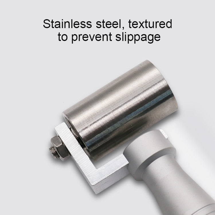 Household Wall Paper Stainless Steel Wheel Tool Seam Flat Roller with Bearing, Size: 34X24mm