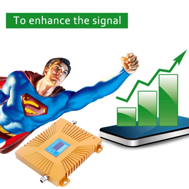 GSM900 / DCS1800MHz Mini Mobile Phone LCD Signal Repeater with Logarithm Periodic Antenna