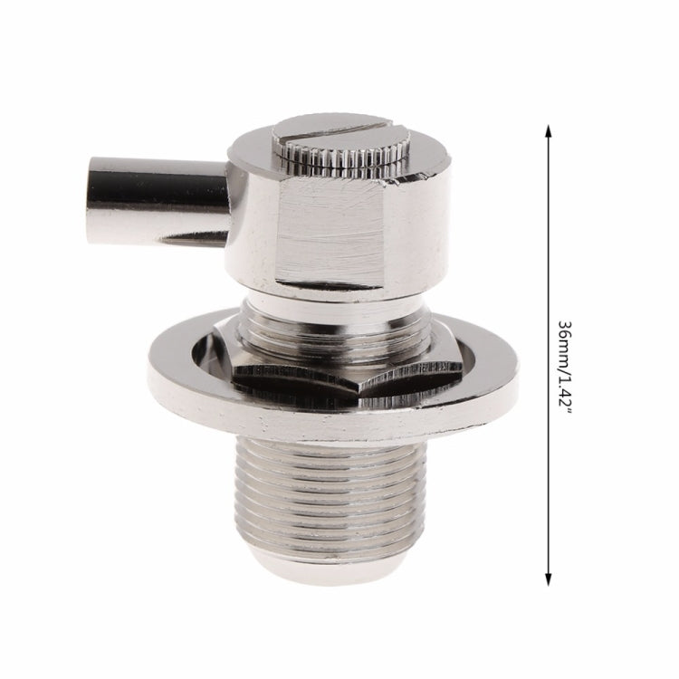 UHF Female SO239 Right Angle RF Connector for RG58 / RG142 LMR195 Coaxial Cable