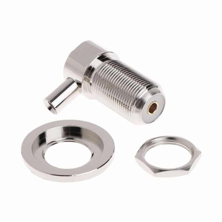 UHF Female SO239 Right Angle RF Connector for RG58 / RG142 LMR195 Coaxial Cable