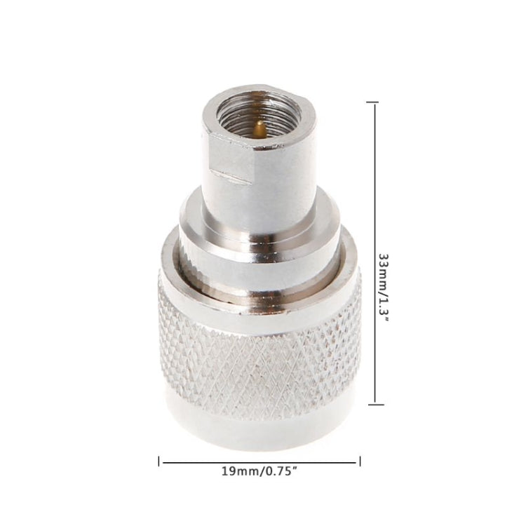 FMEJ/UHFJ FME Male to UHF Male Connector Adapter