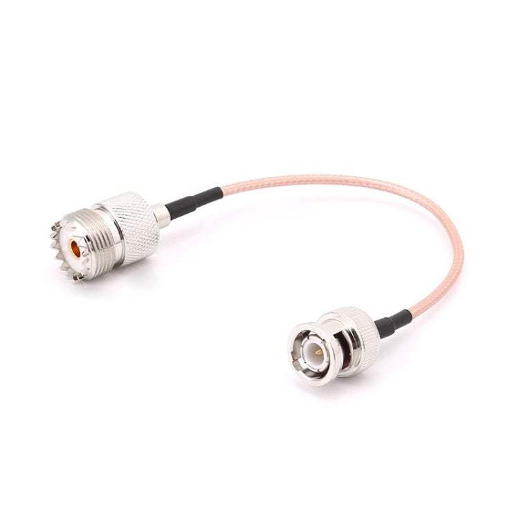 UHF SO239 Female To BNC Male RG316 Connecting Cable, Length: 15cm