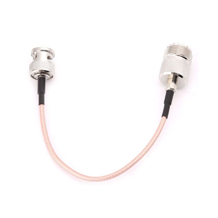 UHF SO239 Female To BNC Male RG316 Connecting Cable, Length: 15cm
