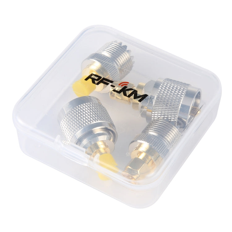 4 in 1 UHF To SMA RF Coaxial Connector Adapter