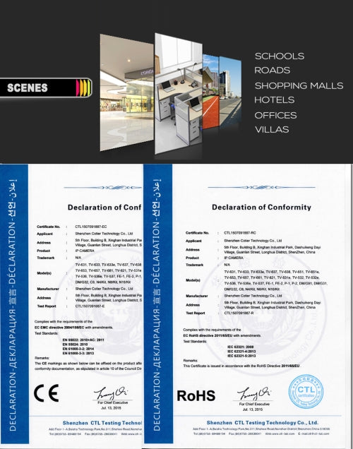 A2B5 720P 1.0 Mega Pixel 2 x Bullet AHD Cameras AHD DVR Kit, Support Night Vision / Motion Detection, IR Distance: 20m