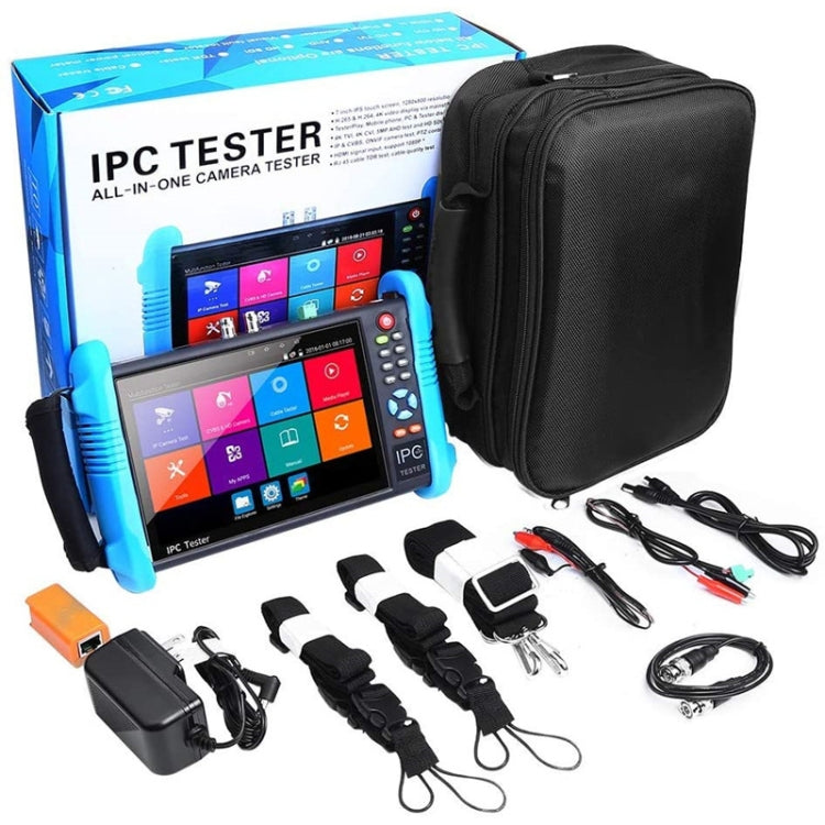 IPC9800Plus+ 4K H.265 Network Coaxial Engineering Video Surveillance Tester with 7 inch IPS Display, AU Plug