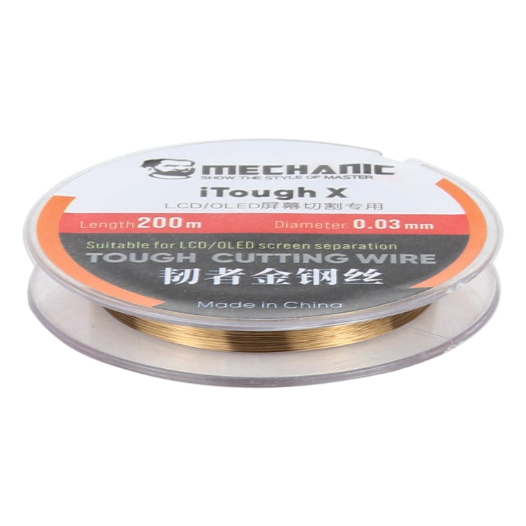 MECHANIC iTough X 200M 0.03MM LCD OLED Screen Cutting Wire