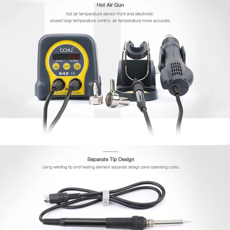 BAKU ba-942 Led BGA SMD Hot Air Rework Soldering Station, US Plug