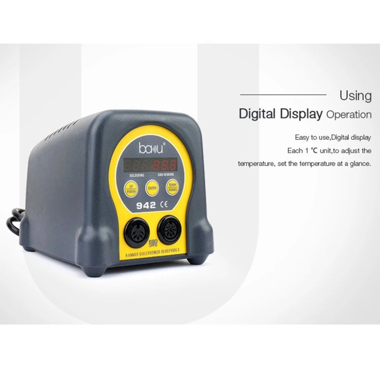BAKU ba-942 Led BGA SMD Hot Air Rework Soldering Station, EU Plug