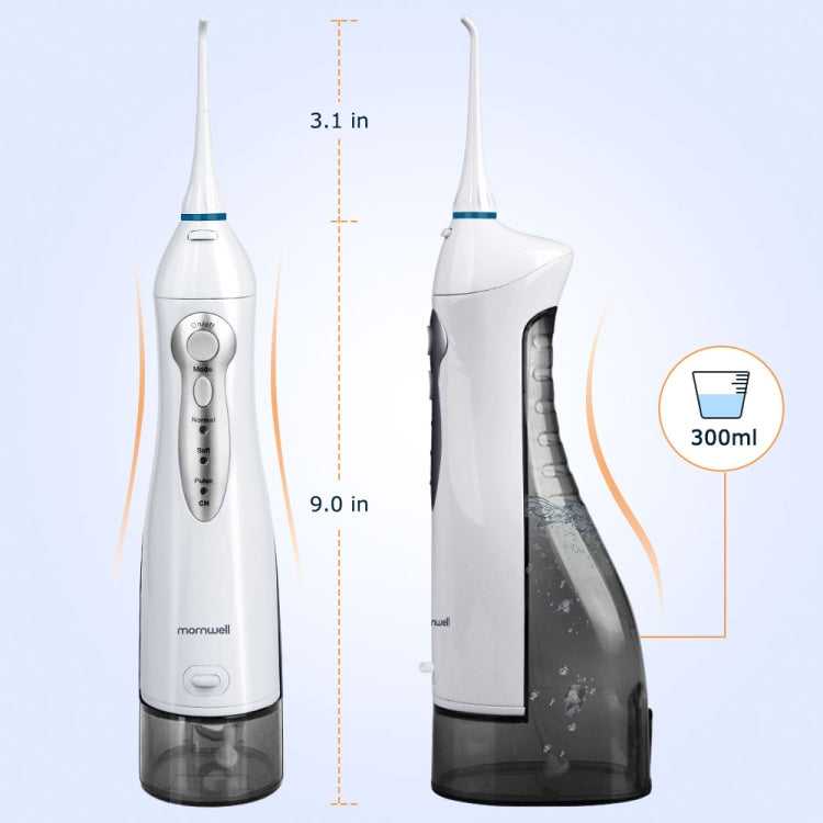 Mornwell D52 USB-Rechargeable water flosser  IPX7 Waterproof Oral Irrigator