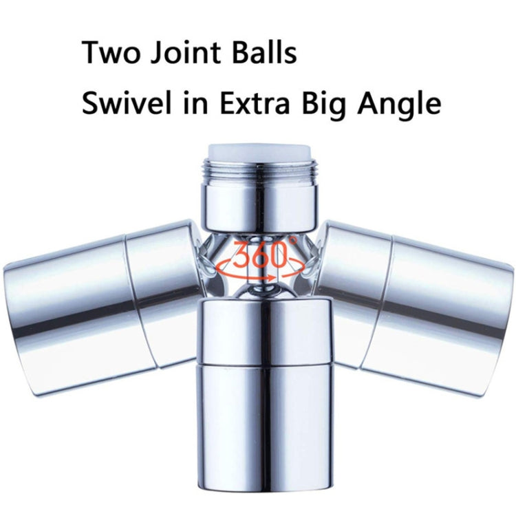 Dual-Function Faucet Spout Bubbler Splash-Proof Two-Function Kitchen Copper Filter