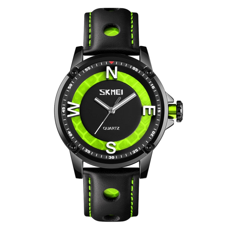 SKMEI 9211 Fashion Sports Stereo Dial Luminous Pointer Creative Watch Business Trend Men Quartz Watch