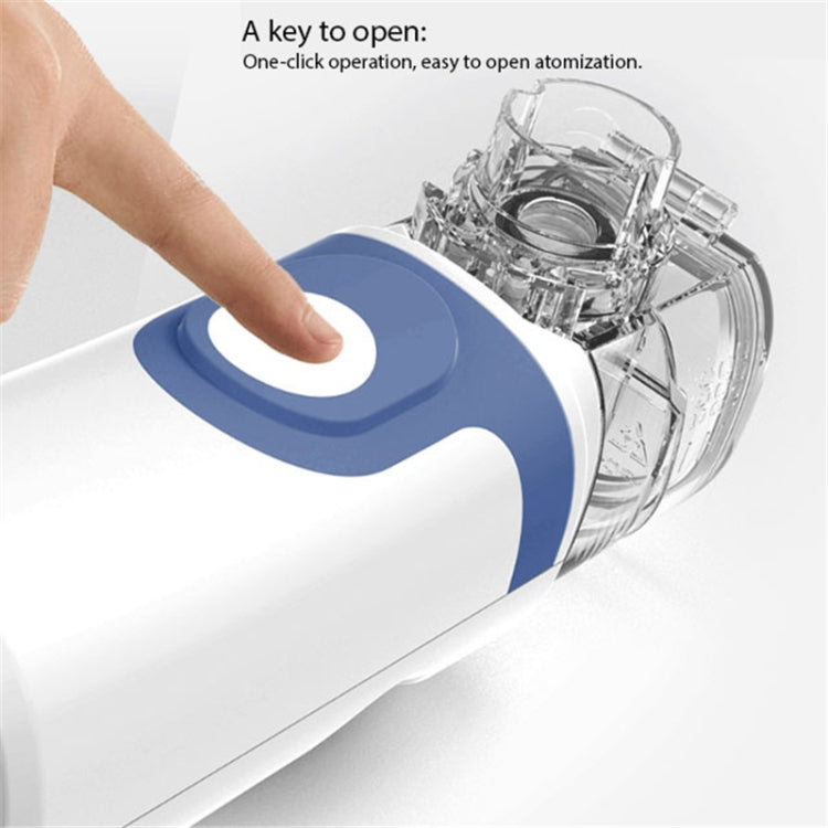 JZ-492S Portable Ultrasonic Nebulizer Mini Handheld Inhaler Respirator Health Care Home Machine Atomizer