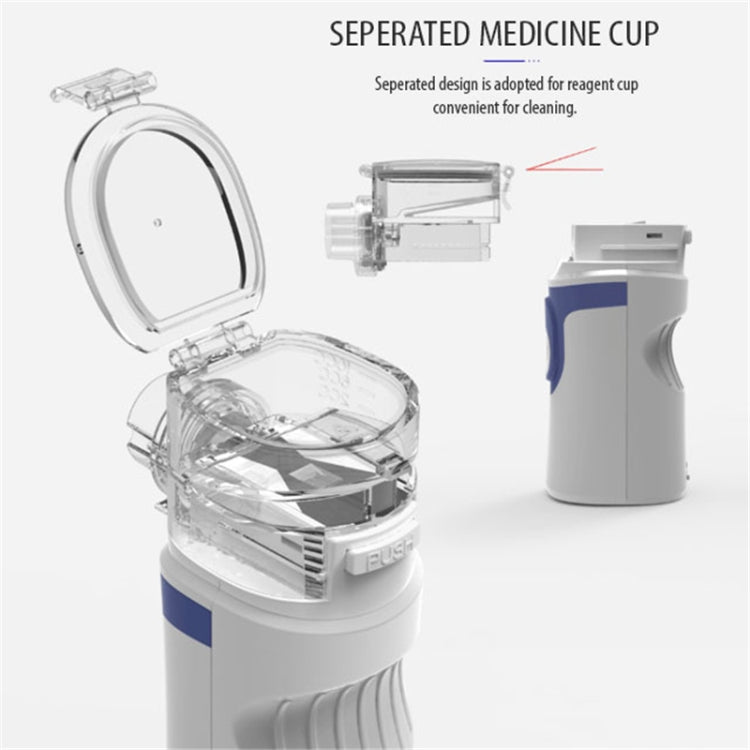 JZ-492S Portable Ultrasonic Nebulizer Mini Handheld Inhaler Respirator Health Care Home Machine Atomizer