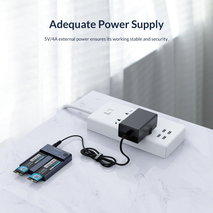 ORICO M2P2-C3-C NVME M.2 SSD Duplicator