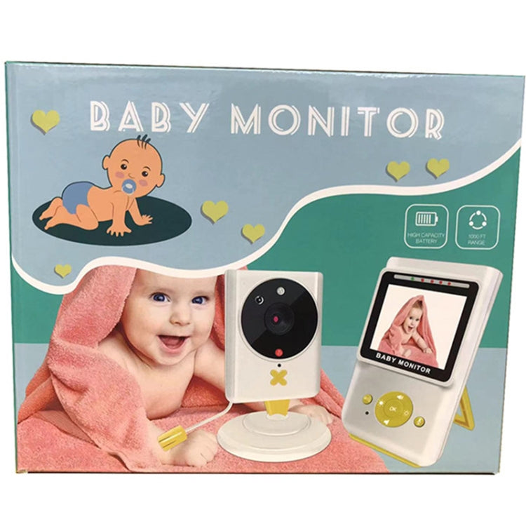 855P 2.4 inch Home Wireless Yellow Baby Monitor with Baby Surveillance Camera
