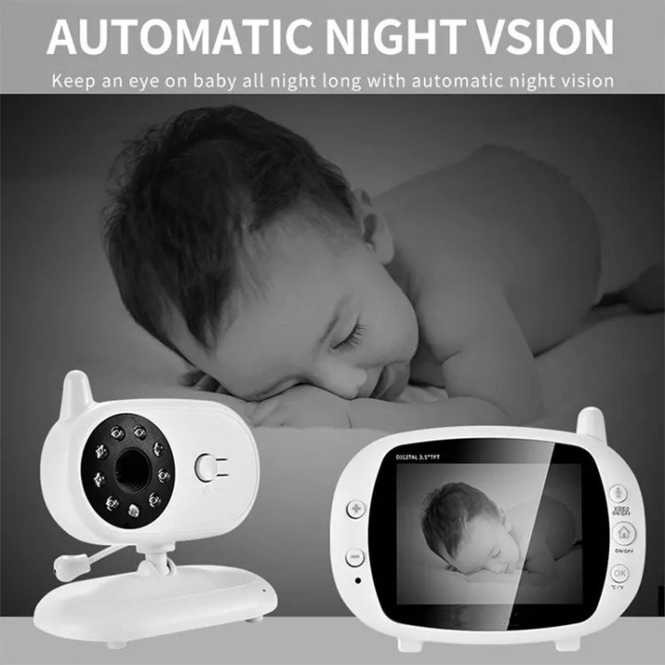 BM850 3.5 inch Wireless Video Color Baby Monitor Night Vision Temperature Monitor