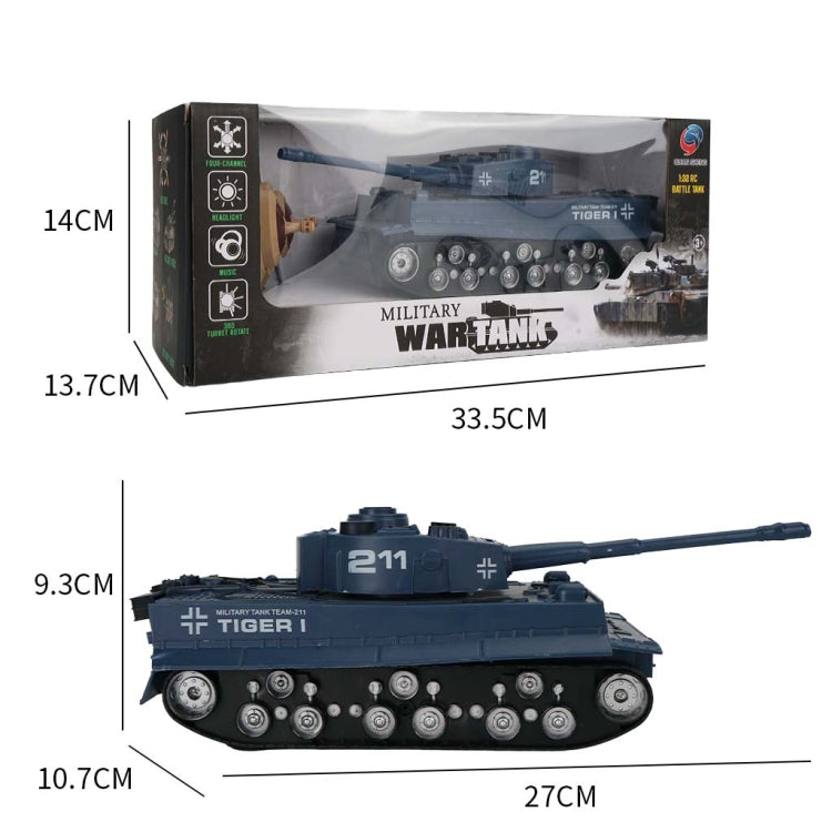 MoFun 369  Remote Control Tank 1:32 Four-way RC Vehicle