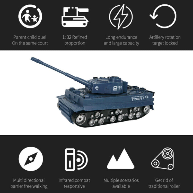 MoFun 369  Remote Control Tank 1:32 Four-way RC Vehicle