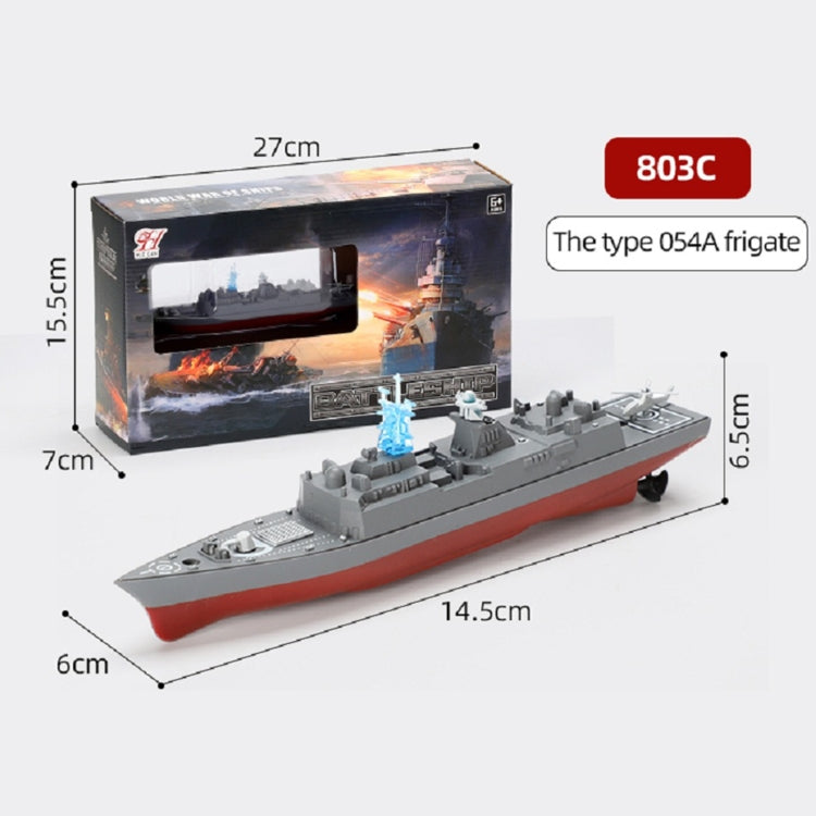 MoFun 803 2.4G Remote Control Warship Simulation Ship