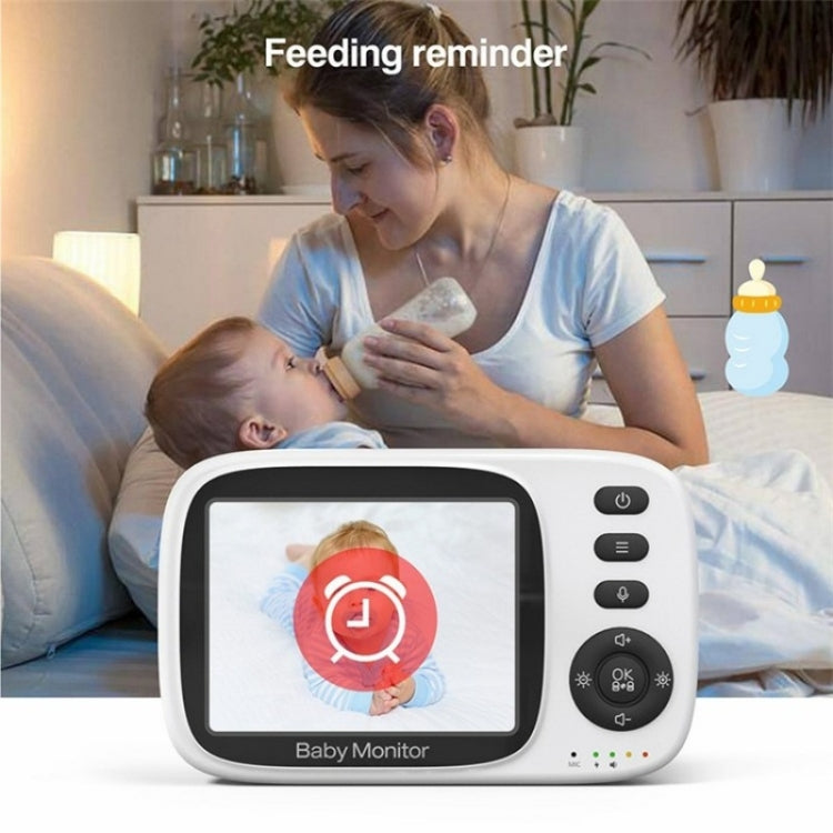 MC632A 2 Way Voice Talk Temperature Monitoring Baby Camera 3.2 inch Screen Baby Monitor