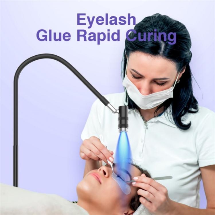 AL30 360 Adjustable Gooseneck UV Lamp Eyelash Extension / Nail Art 6W LED Light Curing Dryer