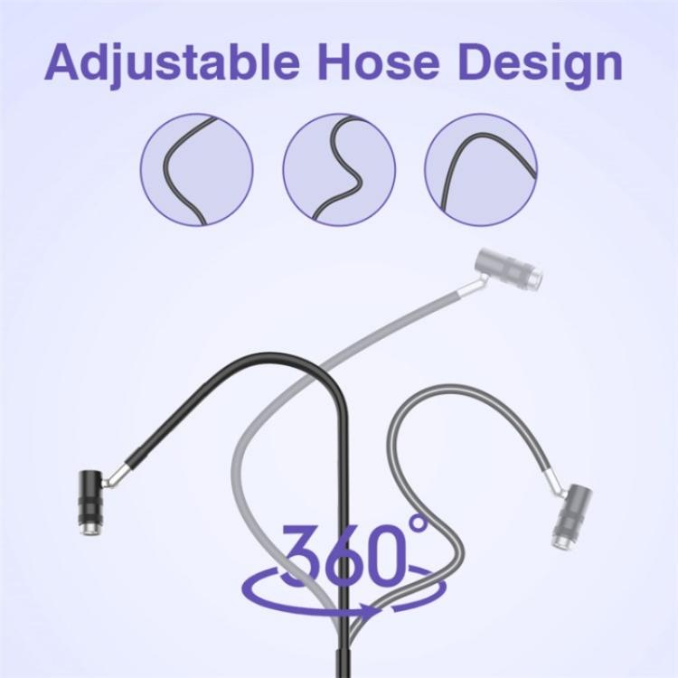 AL30 360 Adjustable Gooseneck UV Lamp Eyelash Extension / Nail Art 6W LED Light Curing Dryer