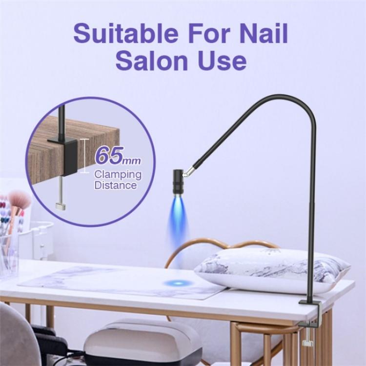 AL30 360 Adjustable Gooseneck UV Lamp Eyelash Extension / Nail Art 6W LED Light Curing Dryer