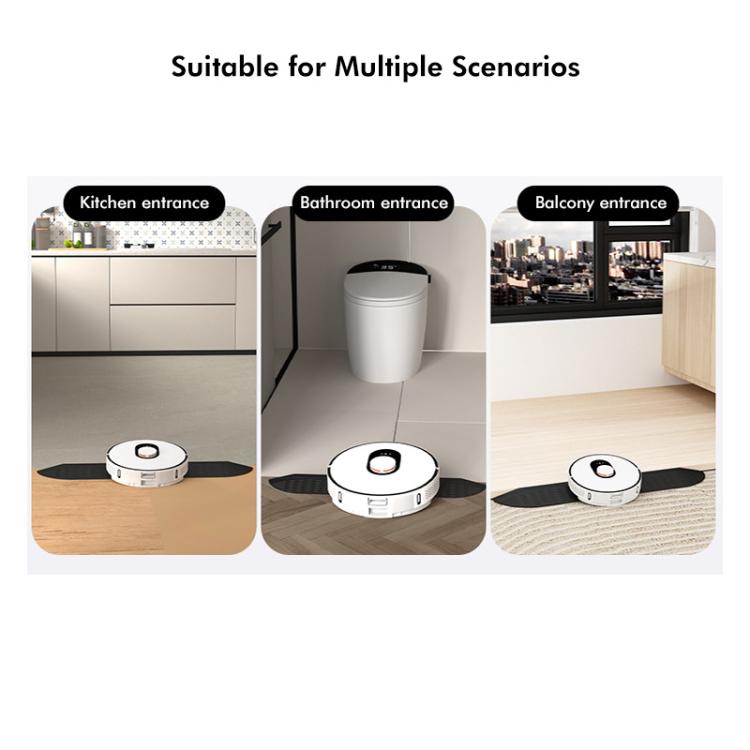 JUNSUNMAY For Ecovacs / iRobot / Mijia / Dreame Sweeping Robot Universal Threshold Bars Ramp Mat