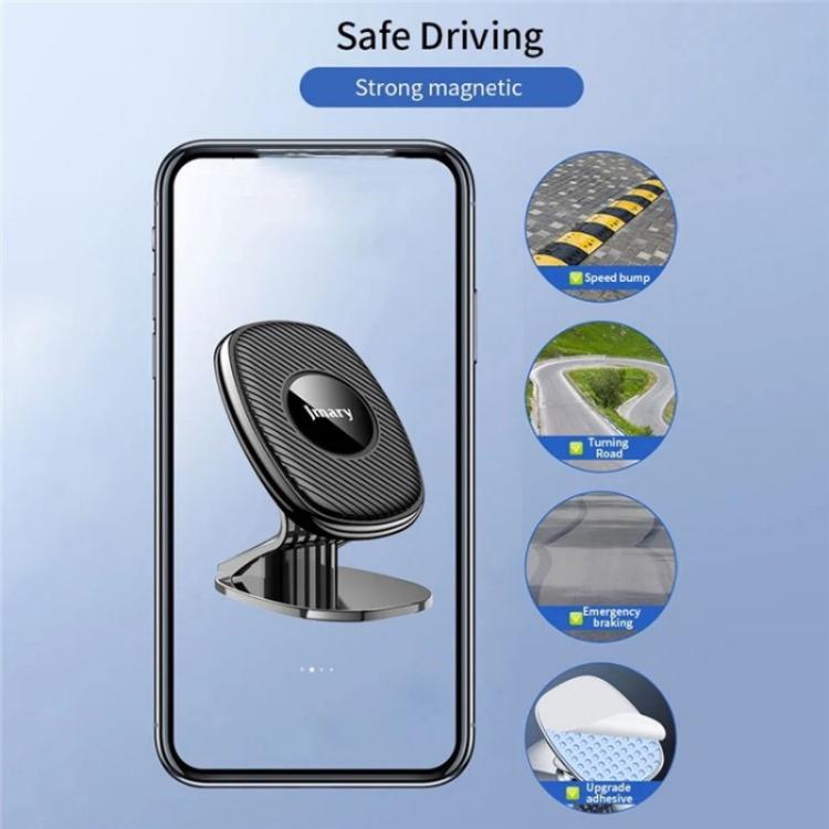 JMARY MH-83 Easy and Fast Installation Rotation Car Magnetic Phone Holder