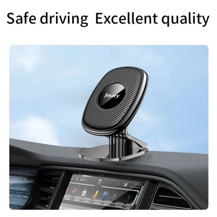 JMARY MH-83 Easy and Fast Installation Rotation Car Magnetic Phone Holder