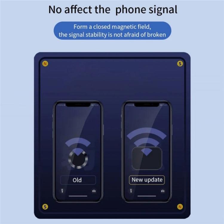 JMARY MH-82 Car Dashboard Zinc Alloy Foldable Magnetic Phone Holder