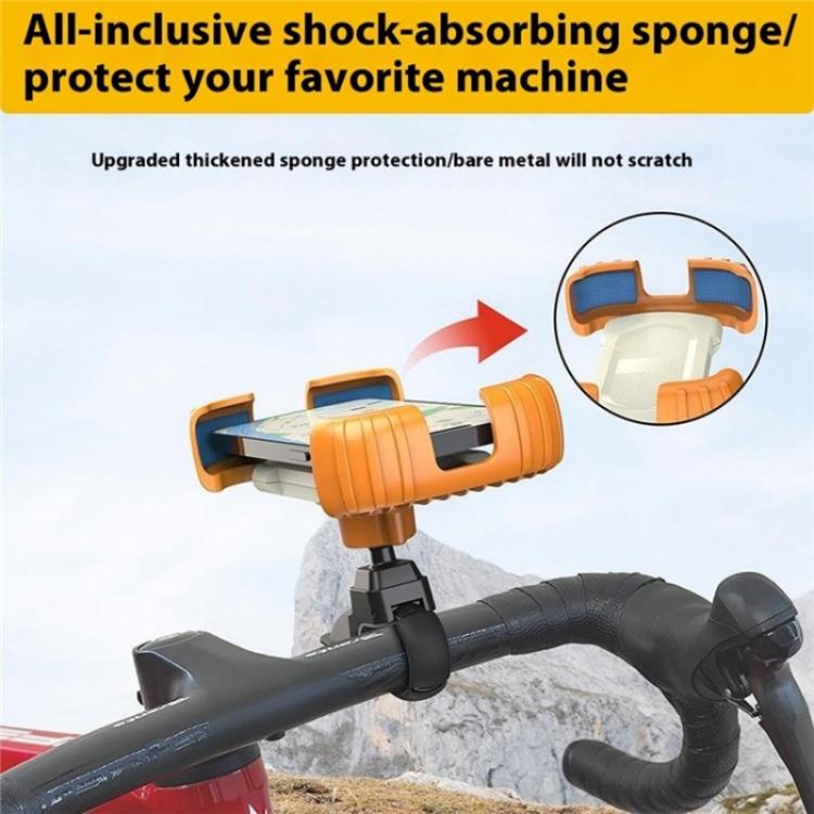 Z012 360 Degree Rotation Universal Cellphone Holder Motorcycle Bicycle Handlebar Phone Mount