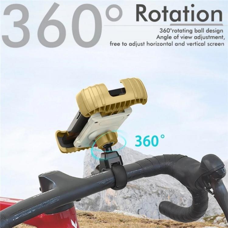 Z012 360 Degree Rotation Universal Cellphone Holder Motorcycle Bicycle Handlebar Phone Mount