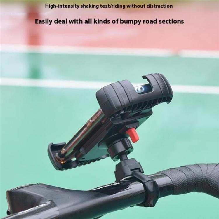 Z012 360 Degree Rotation Motorcycle Bicycle Handlebar Rearview Mirror Phone Mount