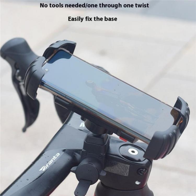 Z012 360 Degree Rotation Motorcycle Bicycle Handlebar Rearview Mirror Phone Mount