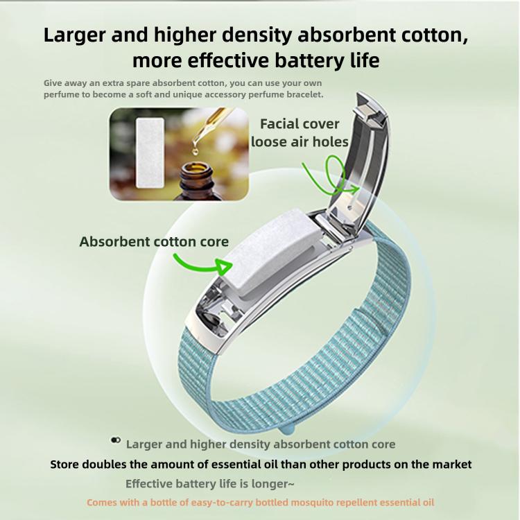 Outdoor Mosquito Repellent Bracelet Integrated Non-Separating Essential Oil Barn Door Wristband