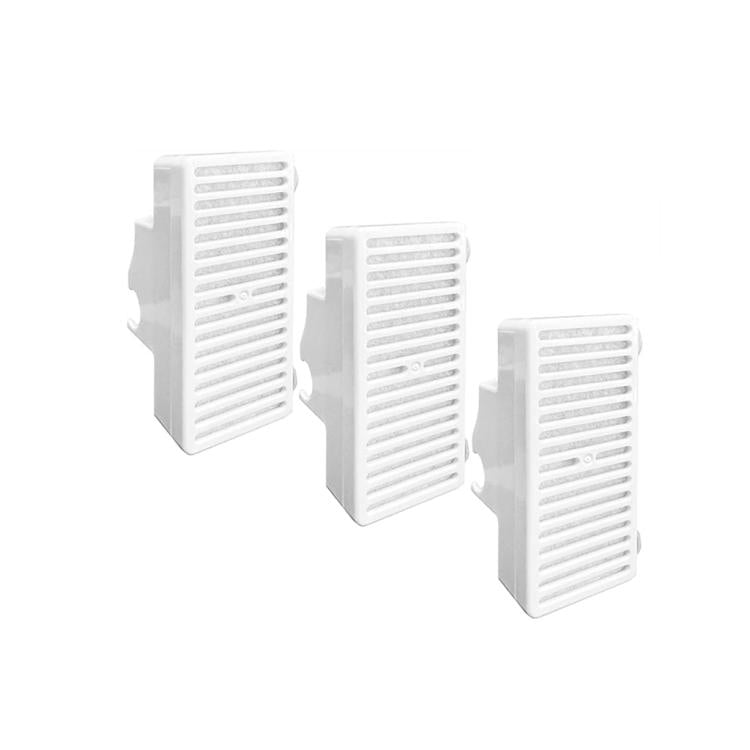 3pcs / Pack T-Shaped Filters Replacement Refill For Pioneer Mini Vortex And Swan Pet Drinking Fountain