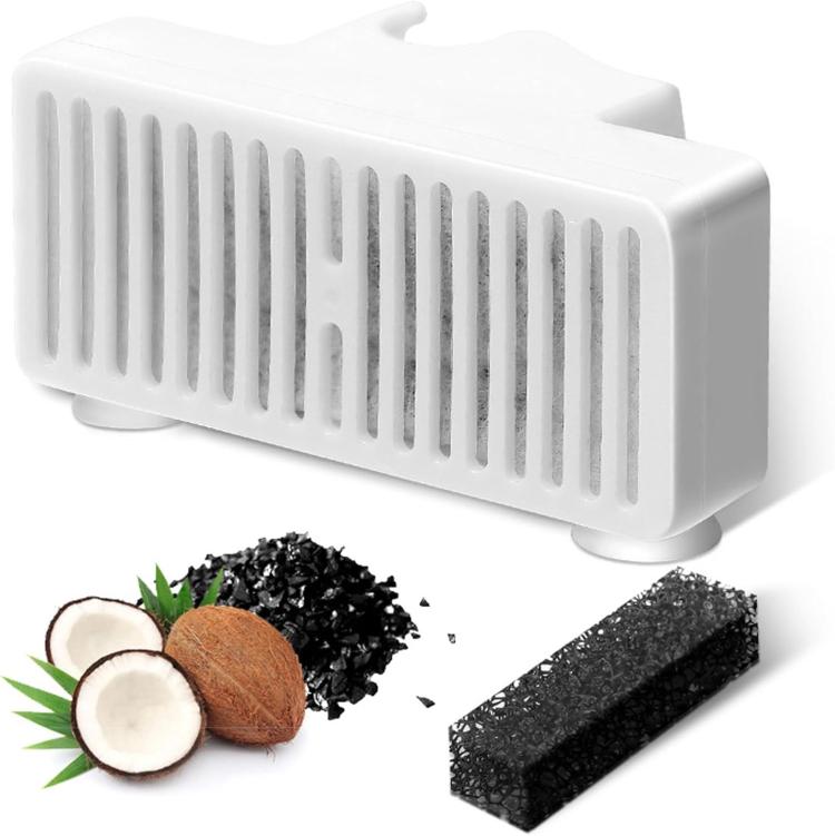 3pcs / Pack T-Shaped Filters Replacement Refill For Pioneer Mini Vortex And Swan Pet Drinking Fountain