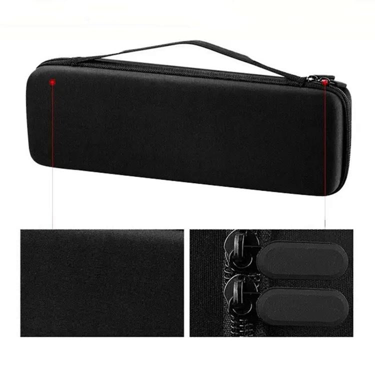 Portable Hair Beauty Grooming Trimmer Replacement Blade Hard Storage Box with 12 Built-in Blade Storage Racks