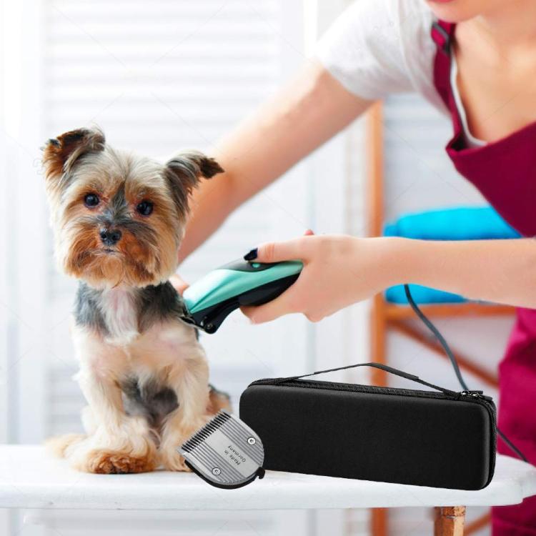 Portable Hair Beauty Grooming Trimmer Replacement Blade Hard Storage Box with 12 Built-in Blade Storage Racks