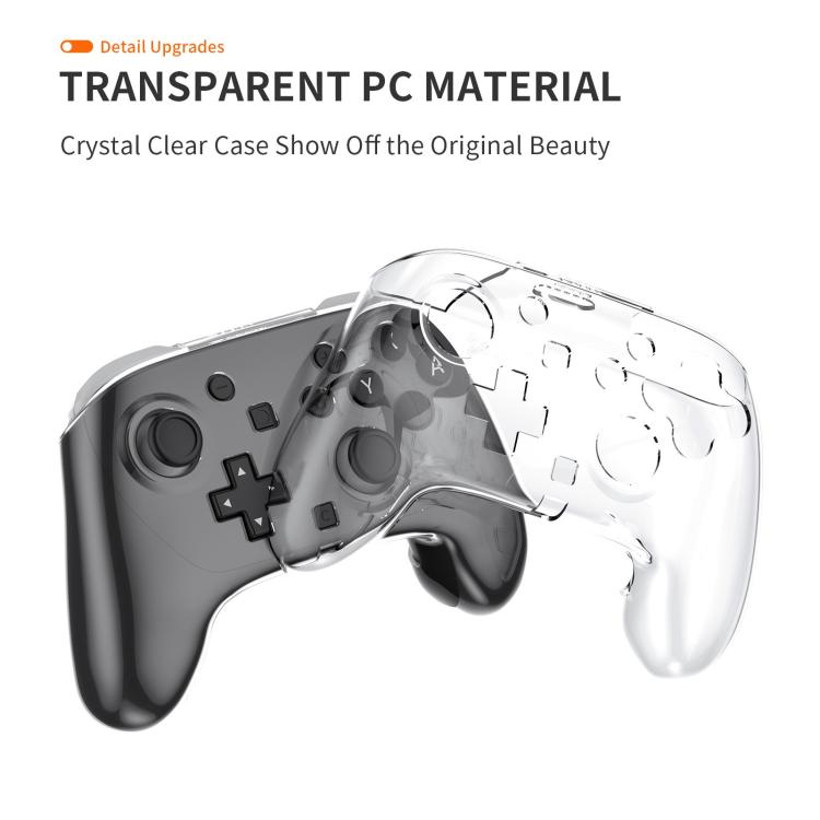 Gamepad Transparent Full Cover PC Protective Case