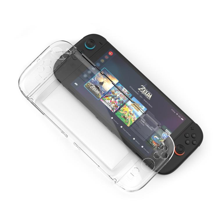 Game Console Split Full Cover Transparent PC Protective Case