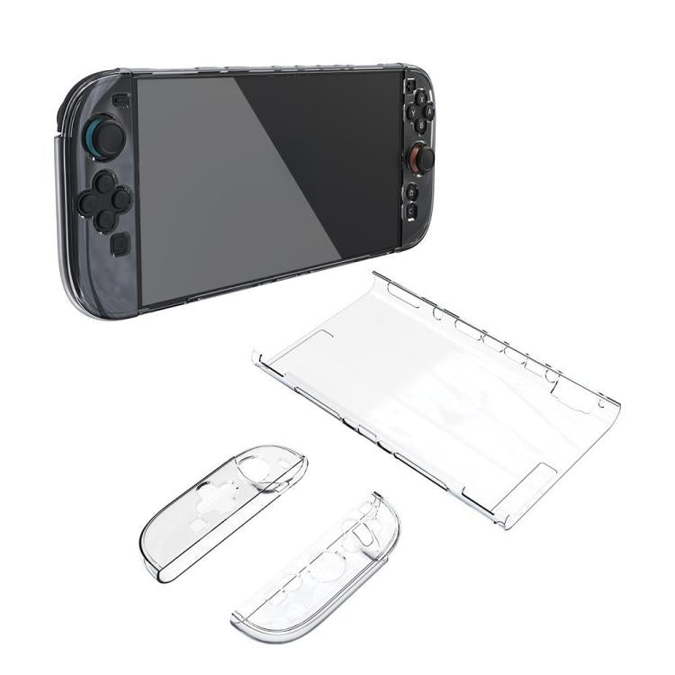 Game Console Split Full Cover Transparent PC Protective Case