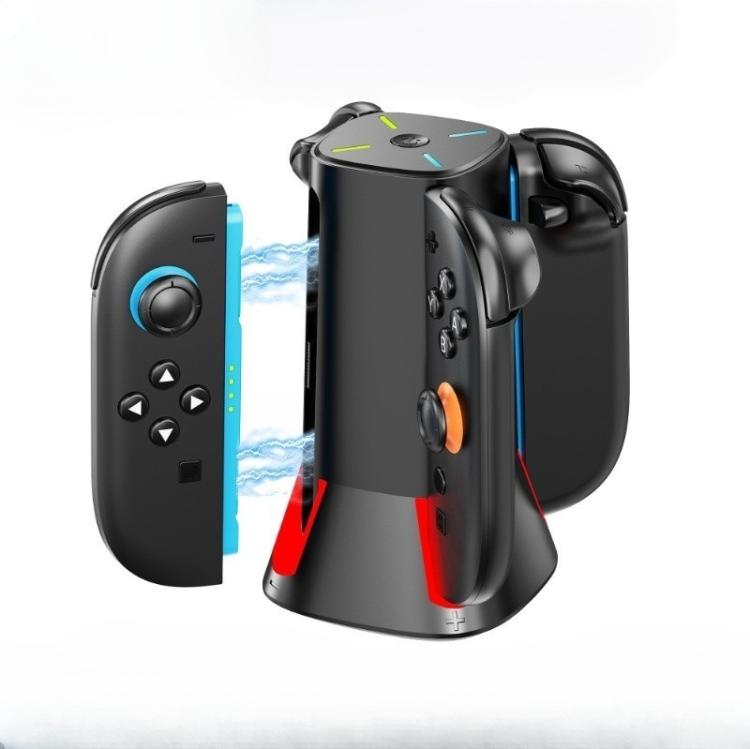 4 in 1 Handle Charging Stand With RGB Dazzling Lights