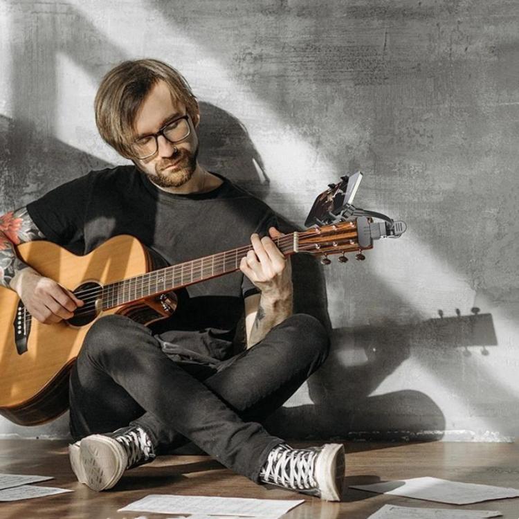 For Electric Guitar Bass Ukulele Piano Panel Live Teaching Universal Phone Holder